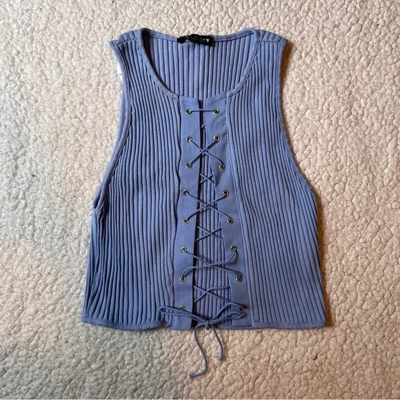 ZARA - Ribbed Top - Picture 4 of 6